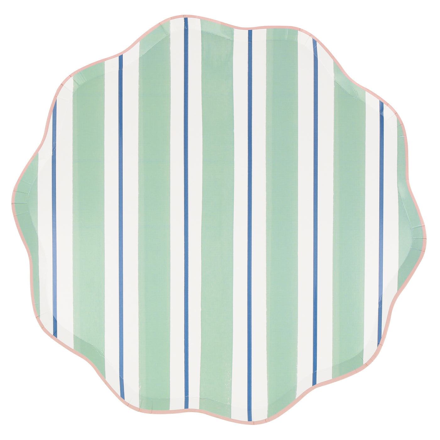 Preppy Stripe Dinner Plates
