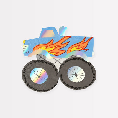 Monster Truck Napkins