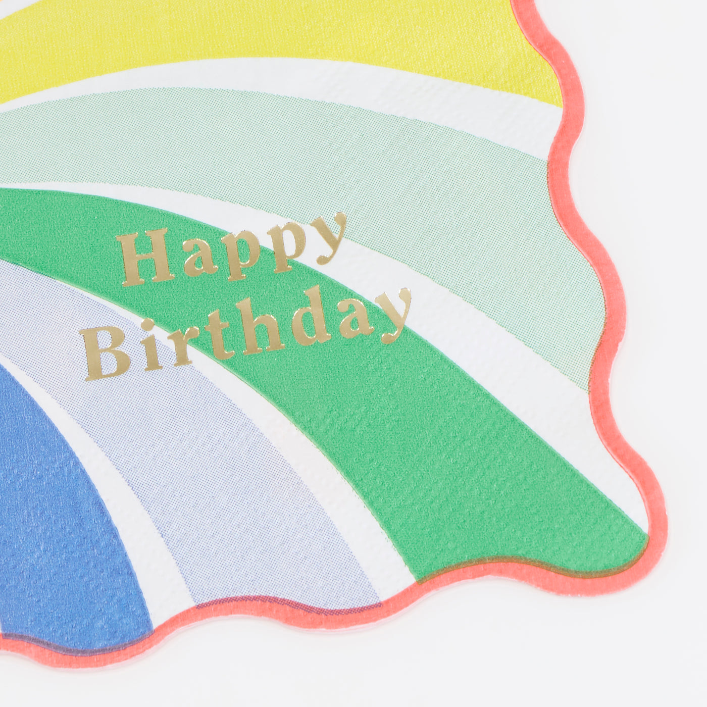 Rainbow Swirl Small Napkins