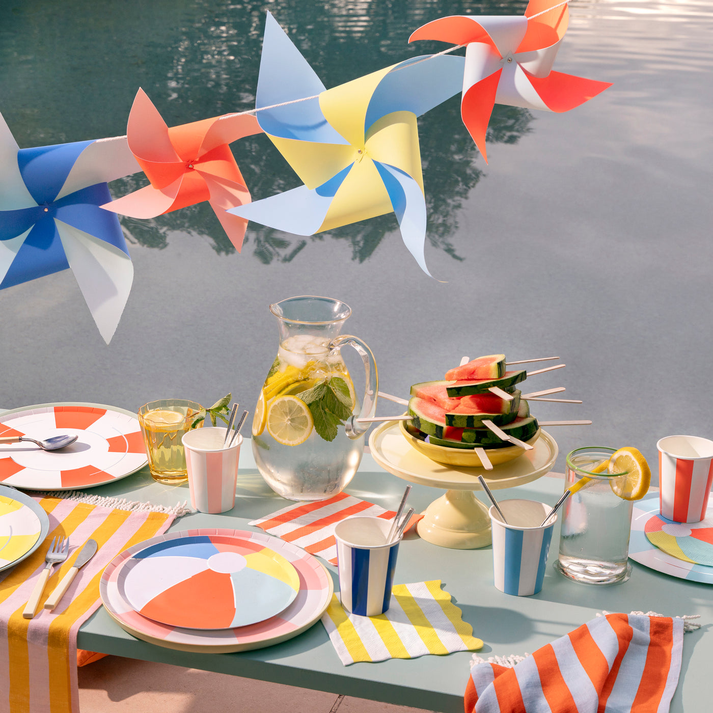 Beach Ball Side Plates