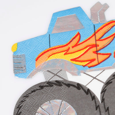 Monster Truck Napkins