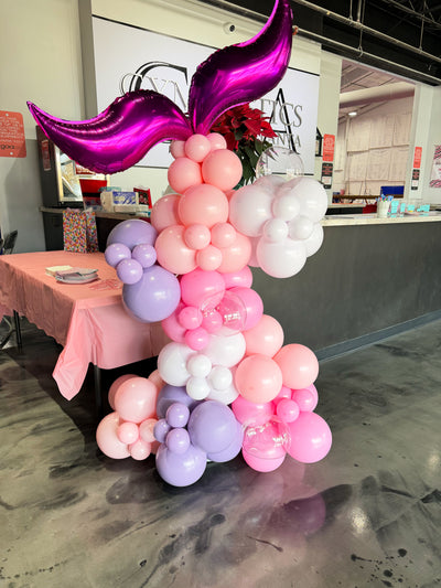 Mermaid Tail Freestanding Column