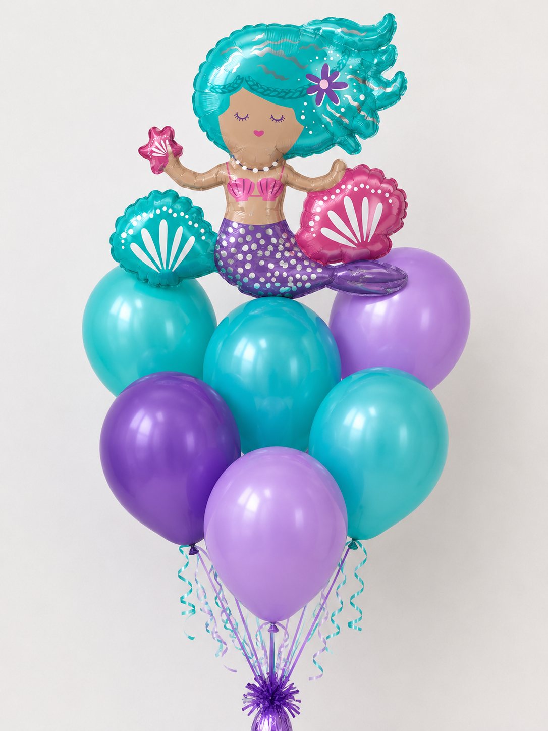 Mermaid Themed Balloon Bouquet