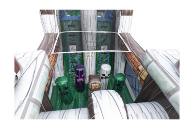 Minecraft Inflatable Obstacle Course Rental