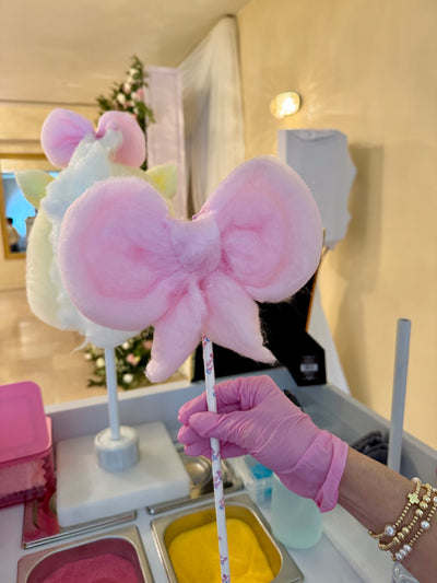 Mobile Cotton Candy Art Experience with Melania Cotton Candy