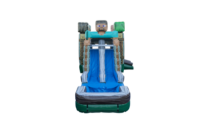 Minecraft Dual Lane Bounce and Slide Combo