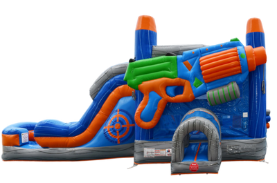 NERF Blaster Bounce and Slide Combo