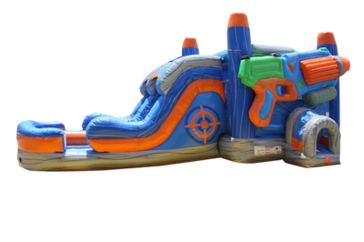 NERF Blaster Bounce and Slide Combo