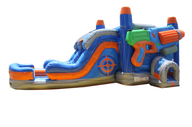 NERF Blaster Bounce and Slide Combo