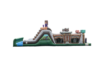 Minecraft Inflatable Obstacle Course Rental