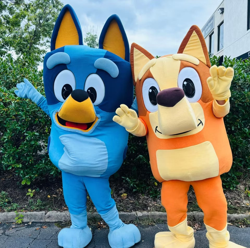 Orange Dog Character Party