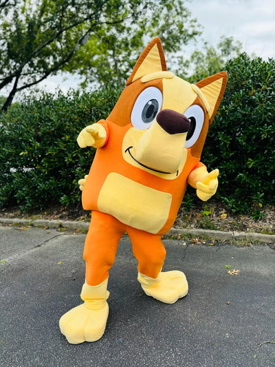 Orange Dog Character Party