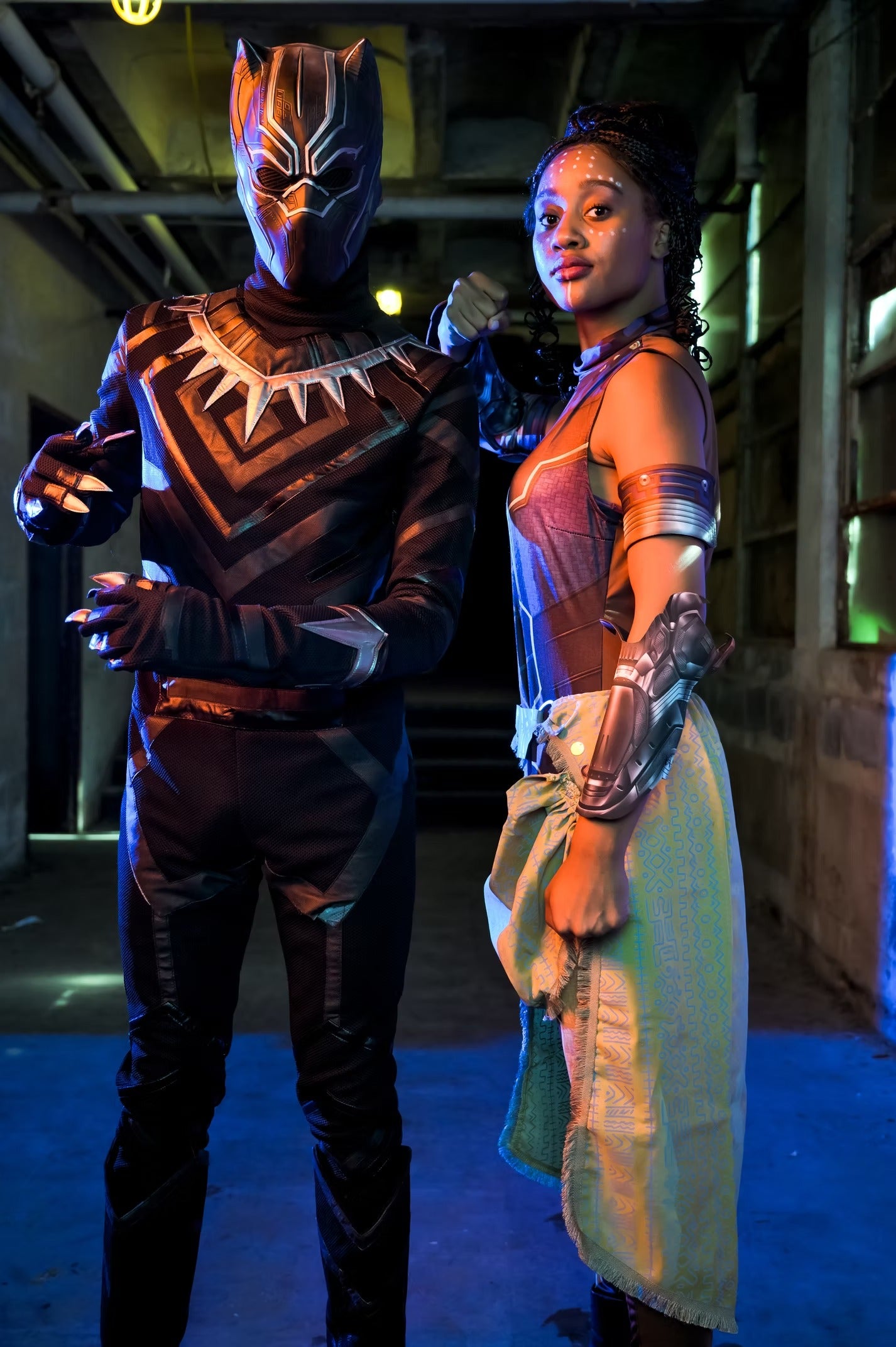 Panther Hero Character Party