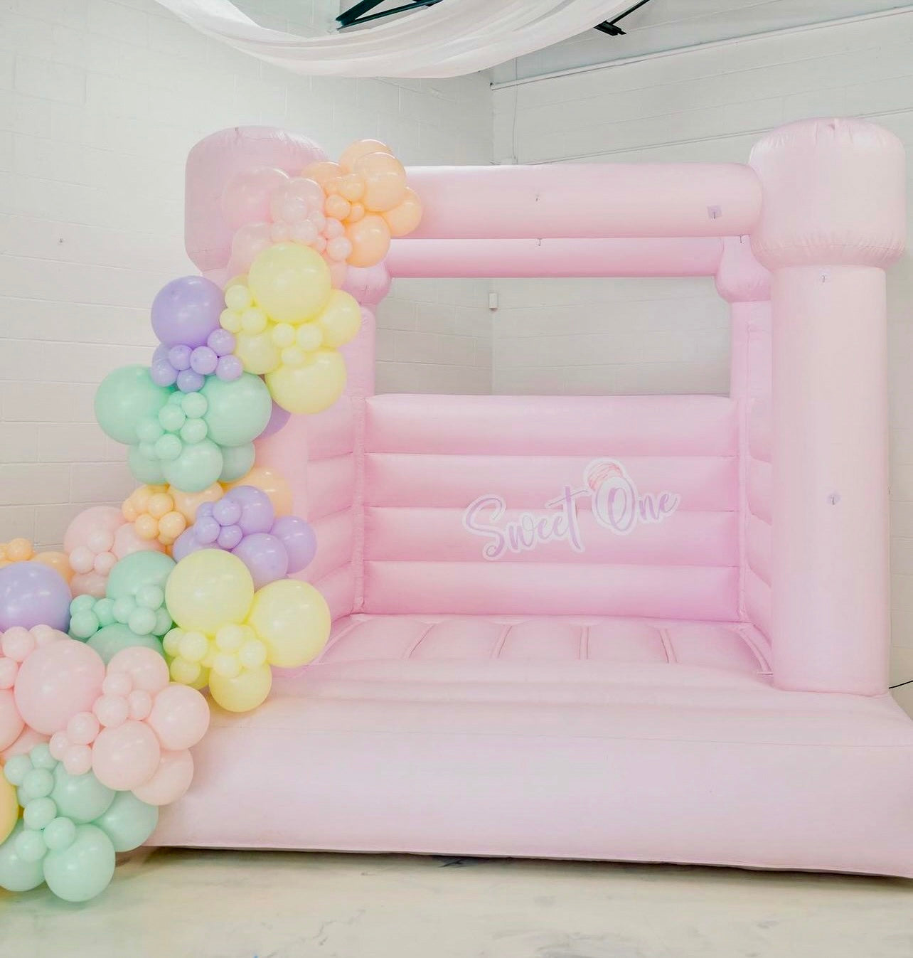 Pink Castle Bounce House Mod Top