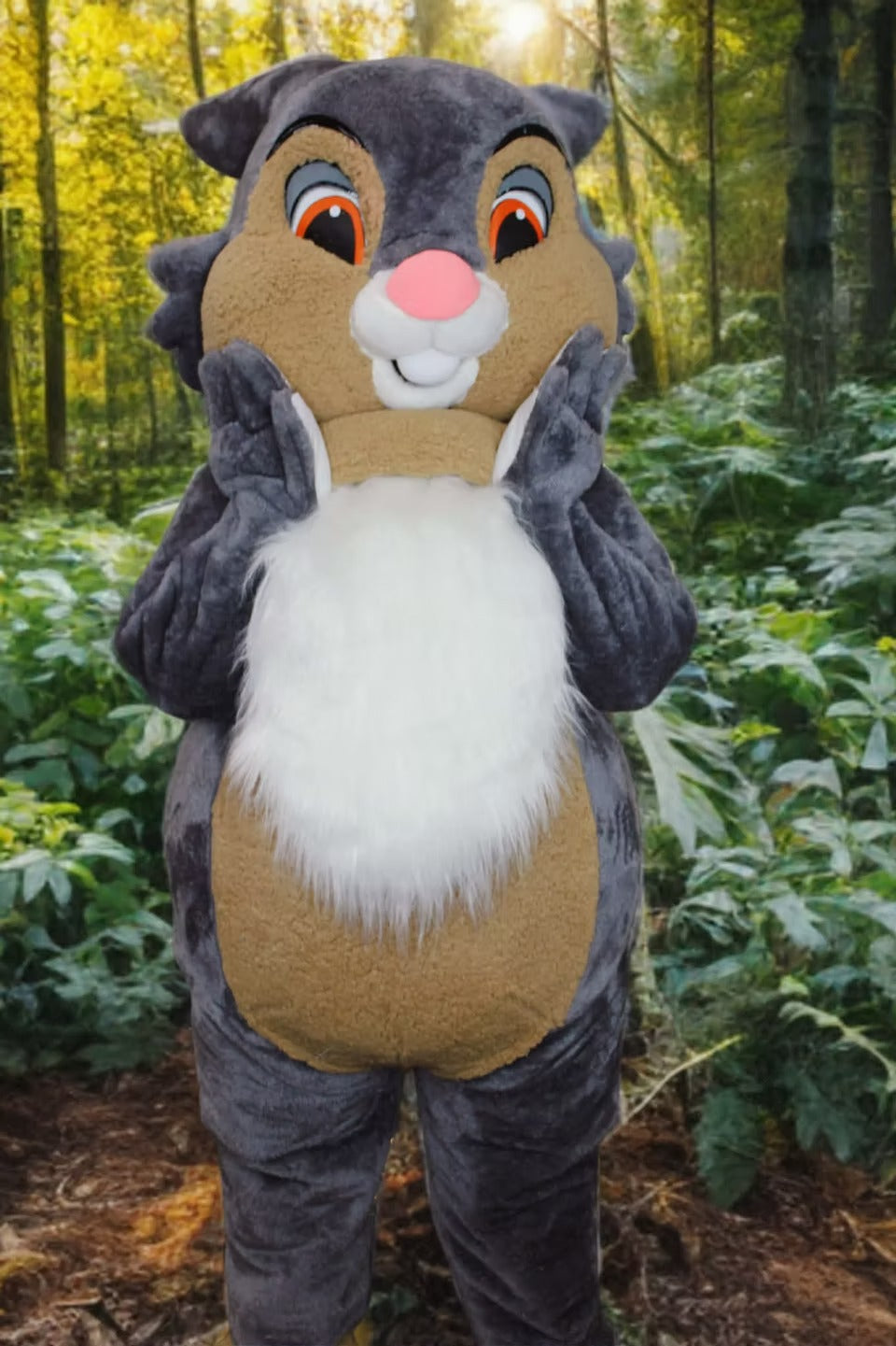 Playful Woodland Bunny