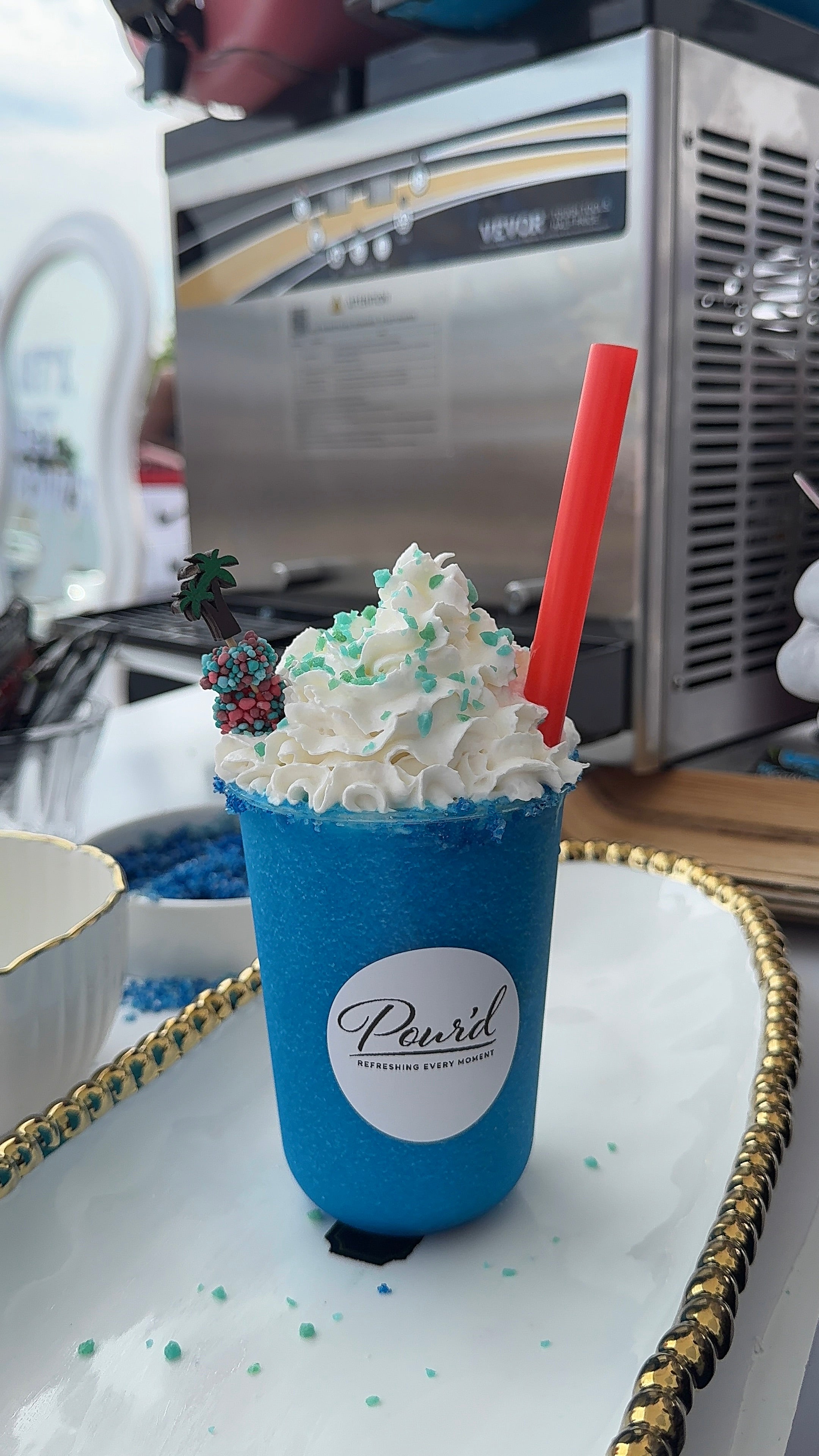 Pour'd Slush Cart in Atlanta  for 100 Guests - The Perfect Pour'd Package