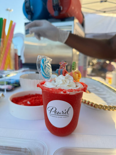 Pour'd Slush Cart in Atlanta  for 100 Guests - The Perfect Pour'd Package