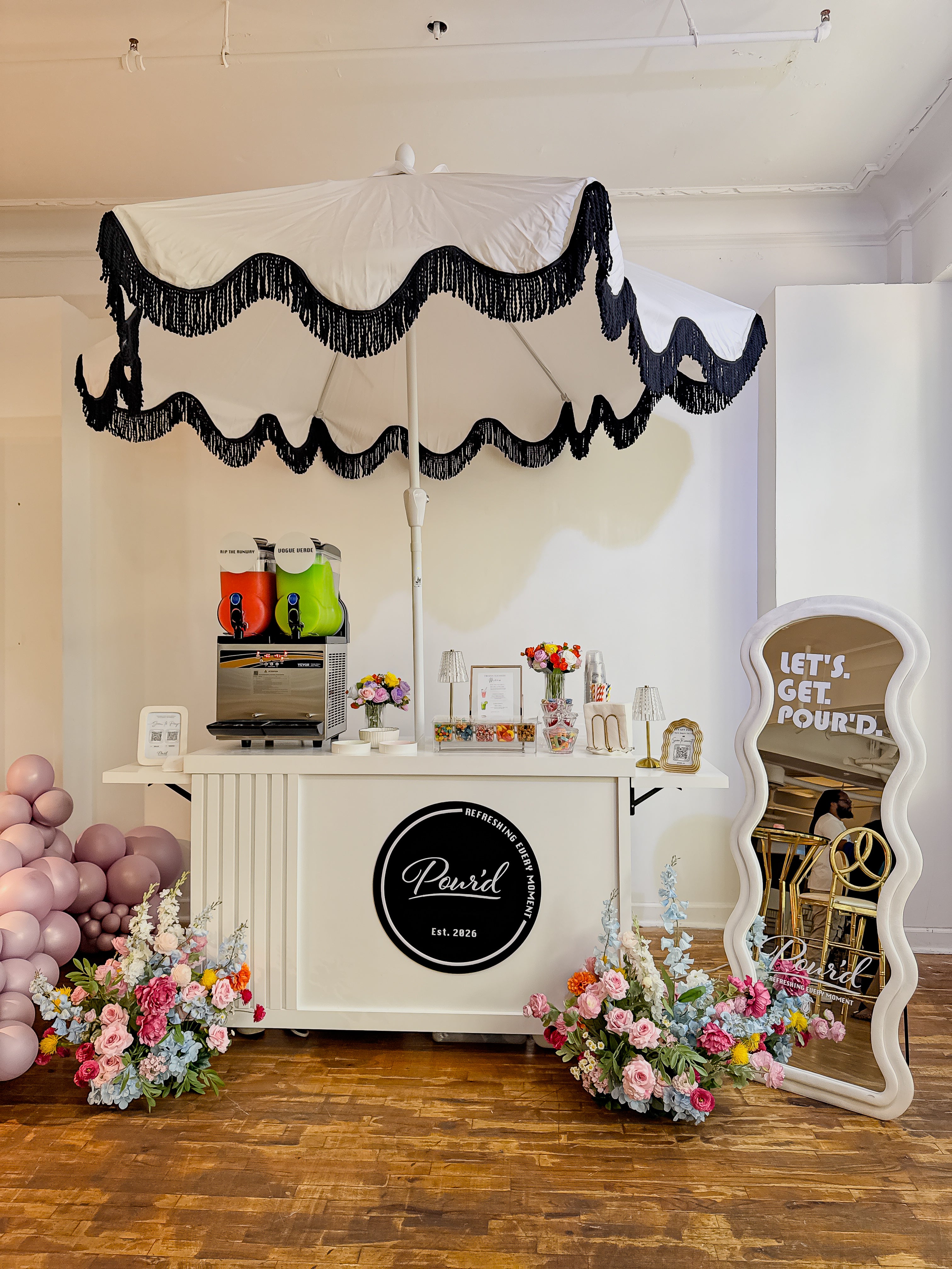 Pour'd Slush Cart in Atlanta  for 100 Guests - The Perfect Pour'd Package