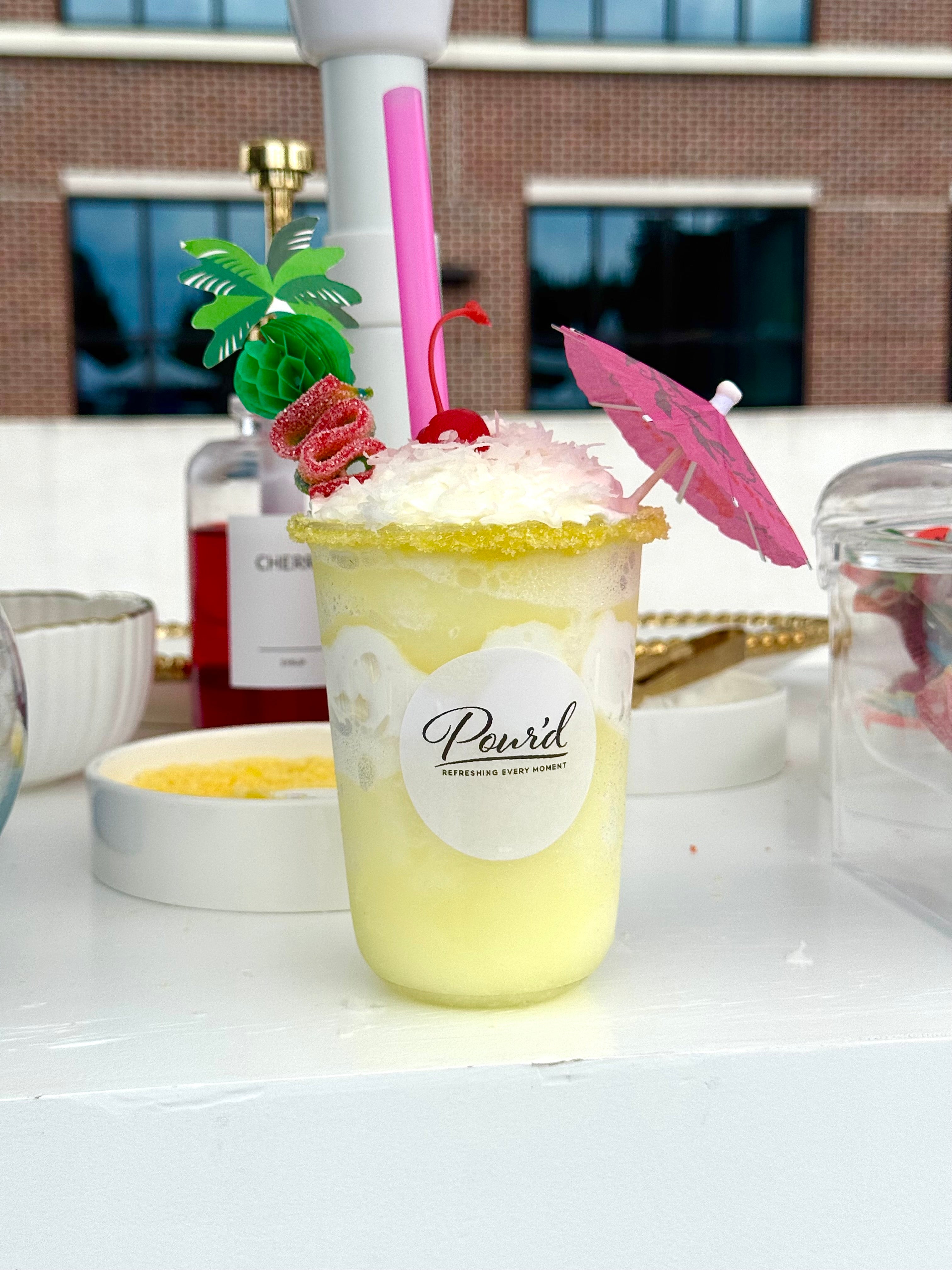 Pour'd Slush Cart in Atlanta  for 100 Guests - The Perfect Pour'd Package
