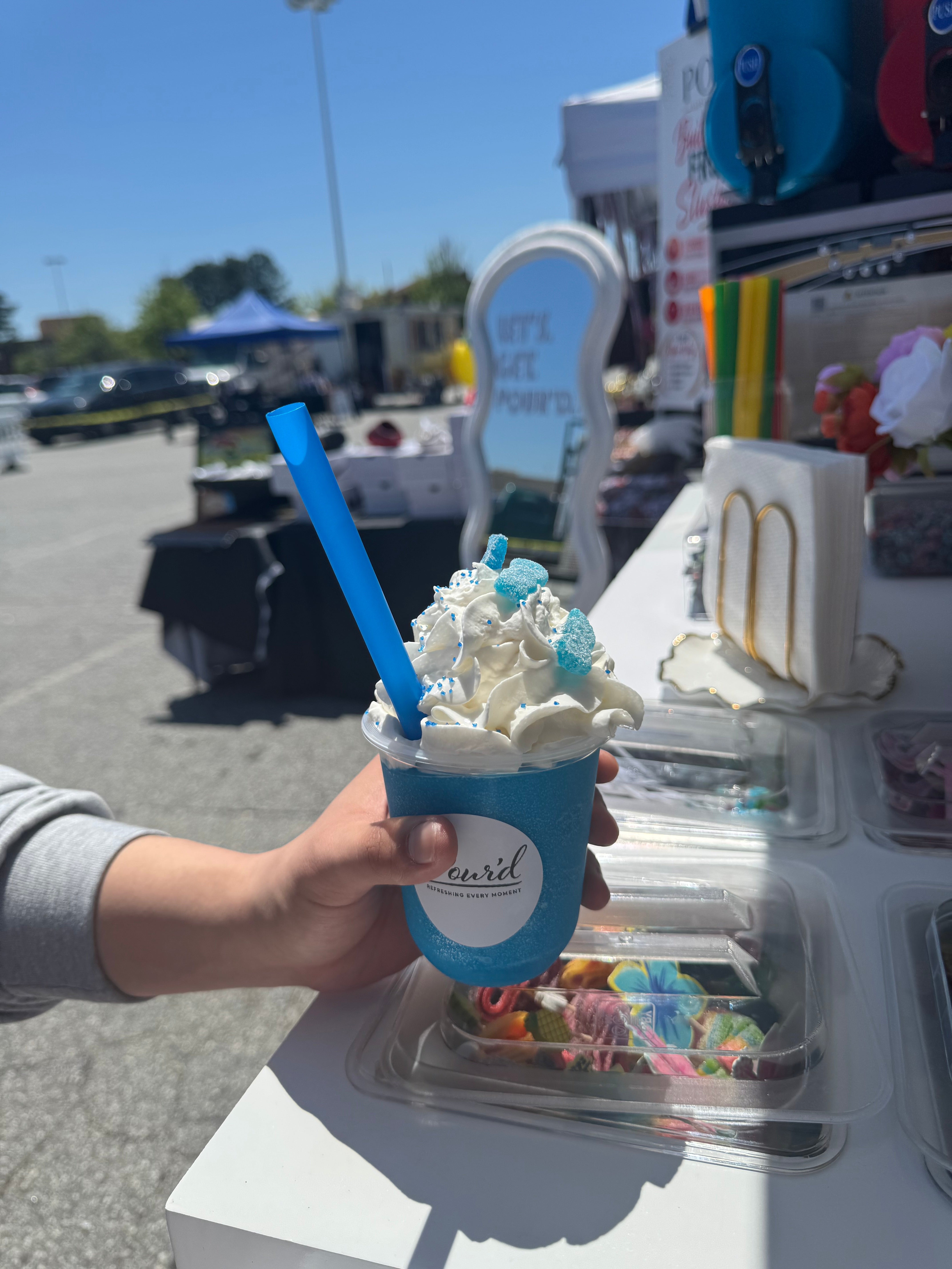 Pour'd Slush Cart in Atlanta for 50 Guests - Pour'd Decisions Package