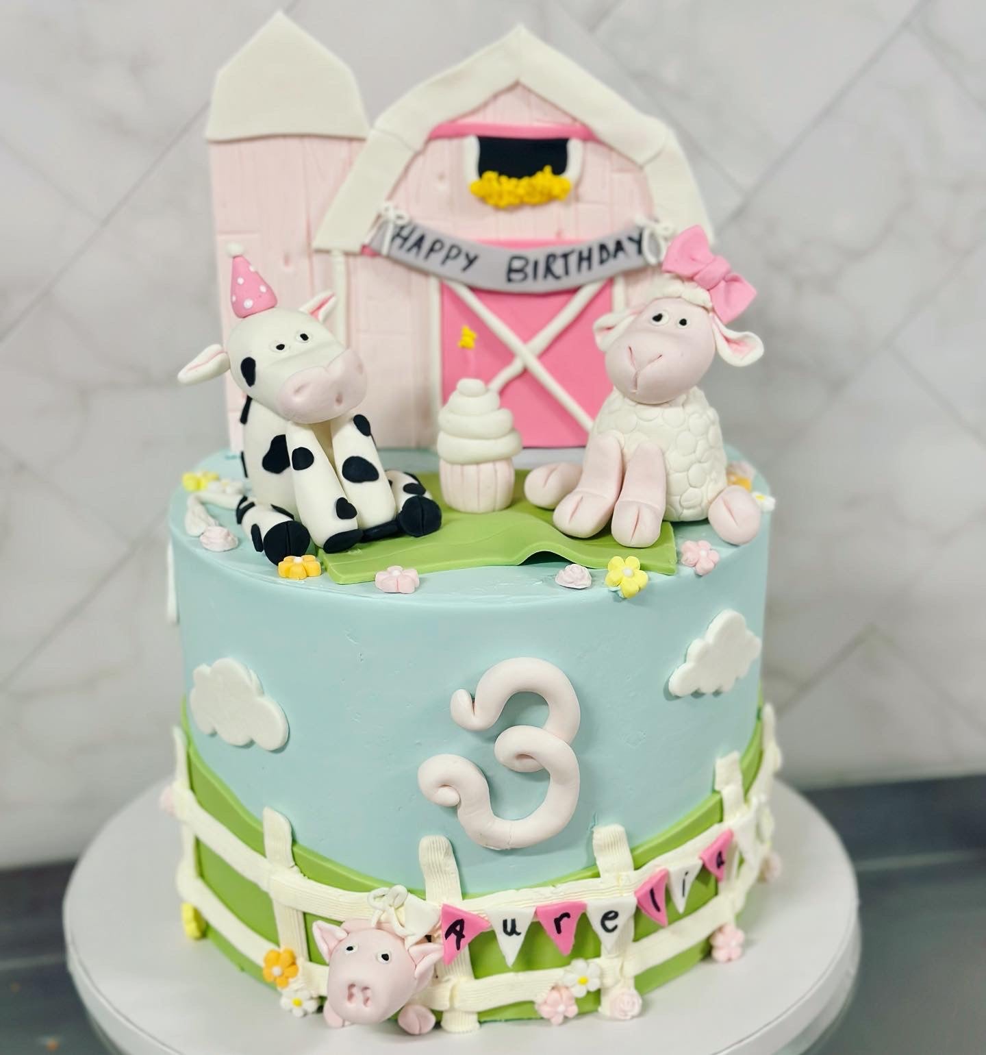 Premium Single Tier Custom Cake