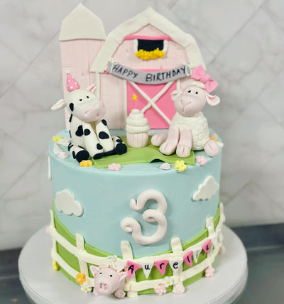 Premium Single Tier Custom Cake