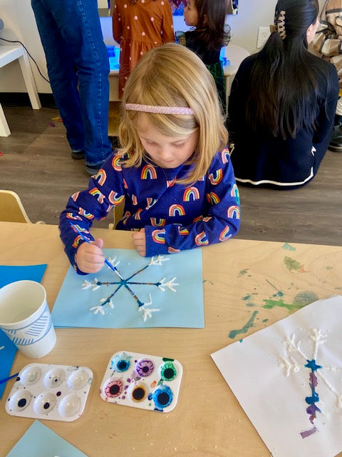 Process Art Birthday Party at Childway Art Space