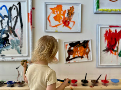 Process Art Birthday Party at Childway Art Space