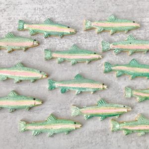 Rainbow Trout Sugar Cookies