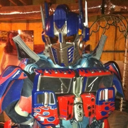 Robot Truck Hero Character Party