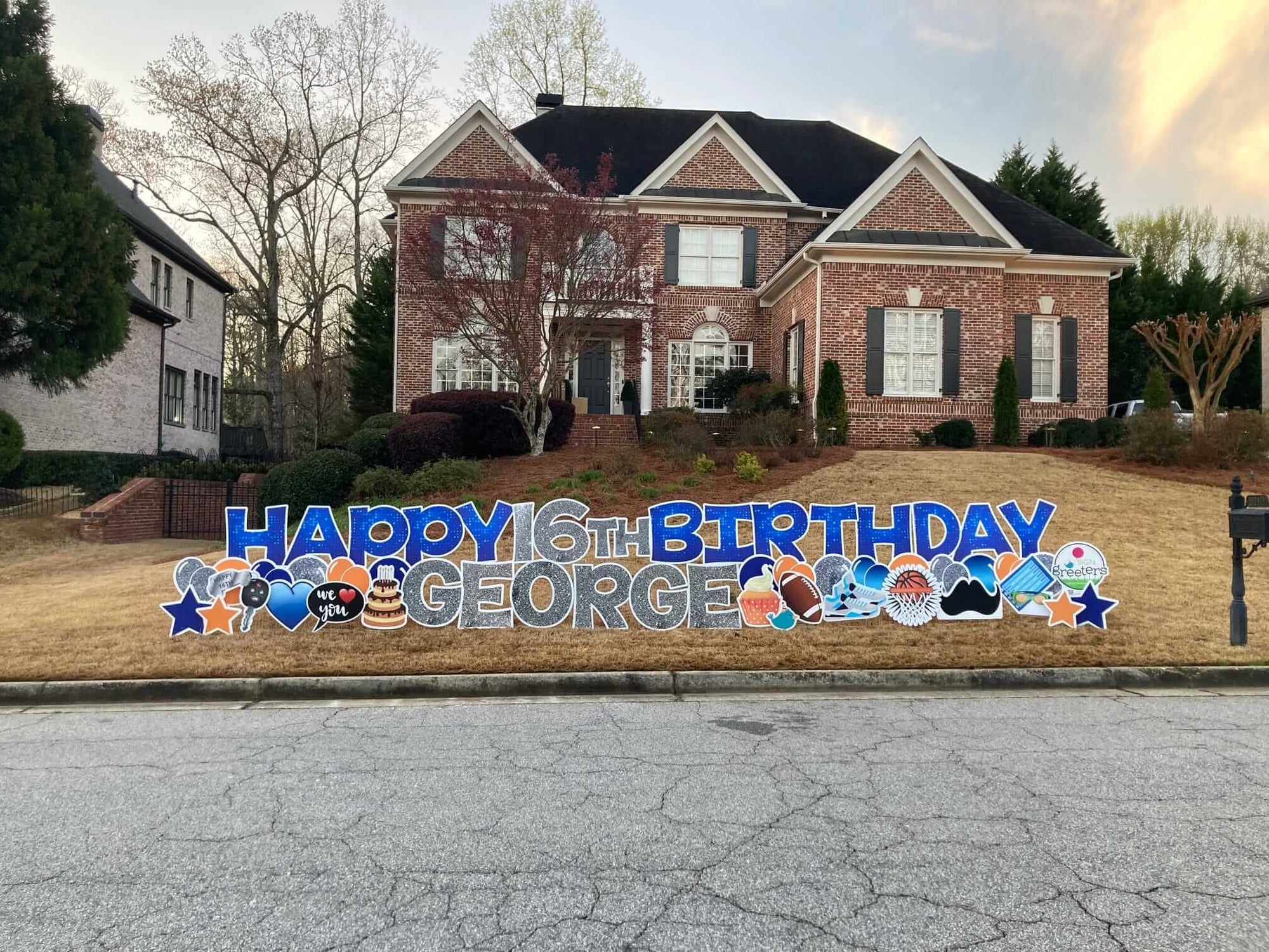 birthday yard signs
