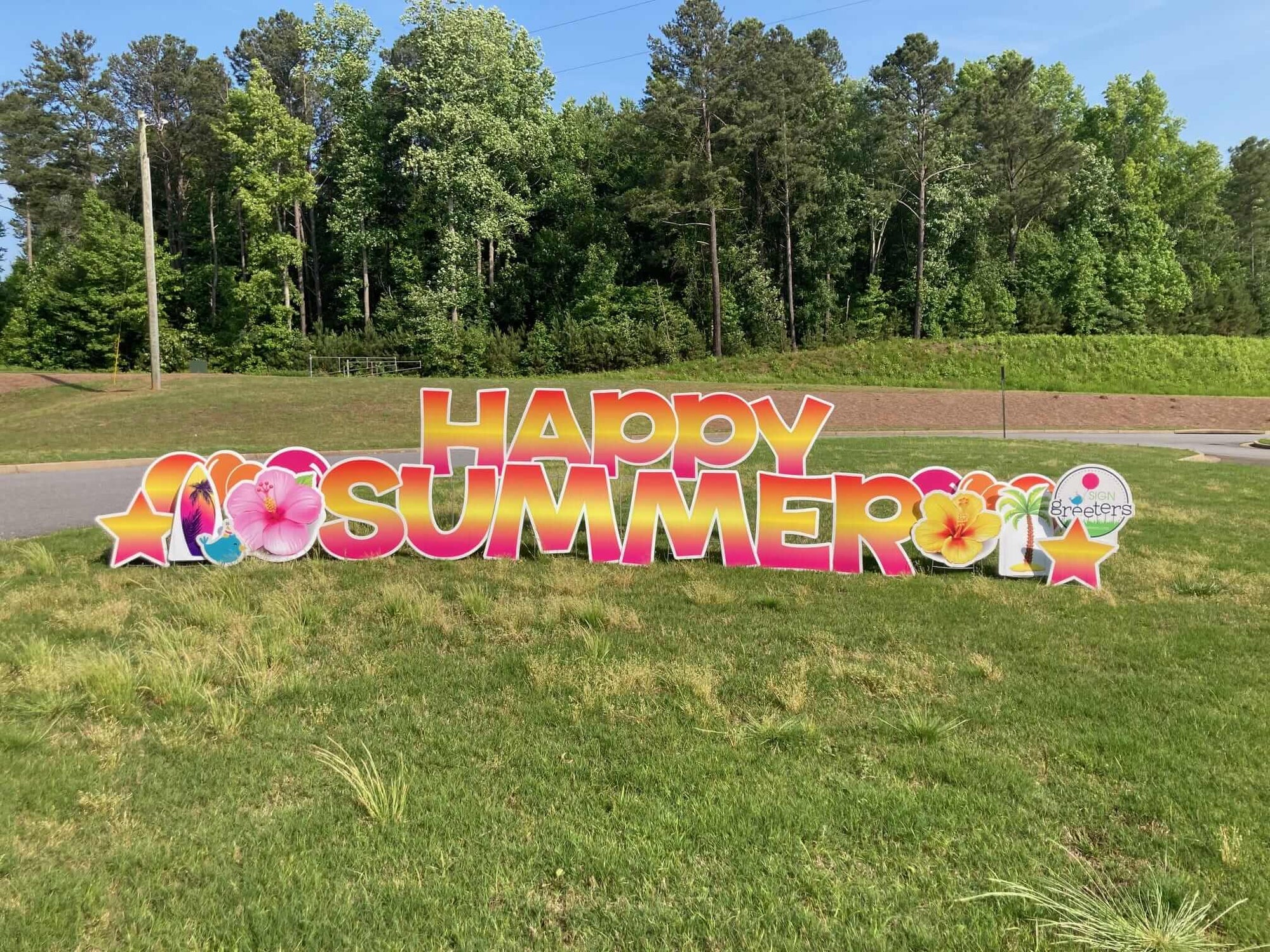 Birthday Yard Signs Atlanta Sign Greeters Confetti Jar Confetti Jar