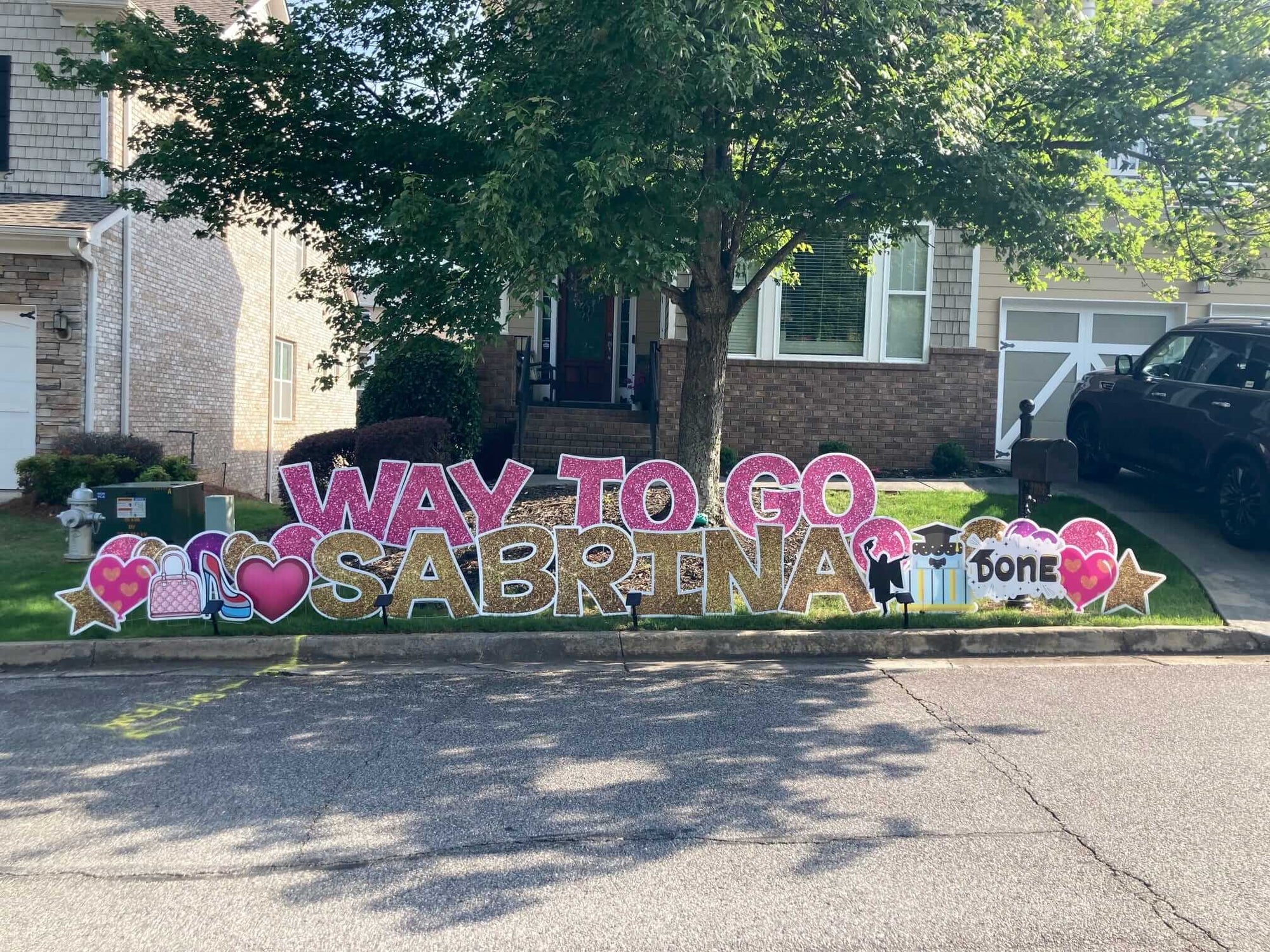 Birthday Yard Signs Atlanta Sign Greeters Confetti Jar Confetti Jar