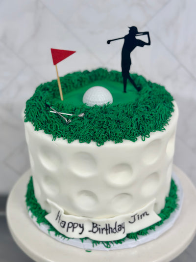 Single Tier Custom Cake