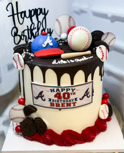 Single Tier Custom Cake
