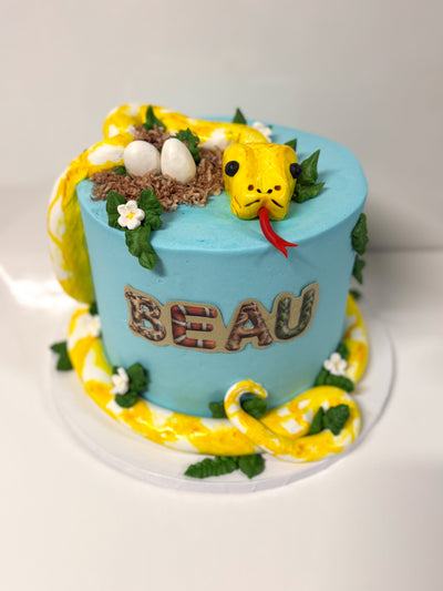 Single Tier Custom Cake