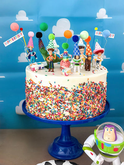 Single Tier Custom Cake