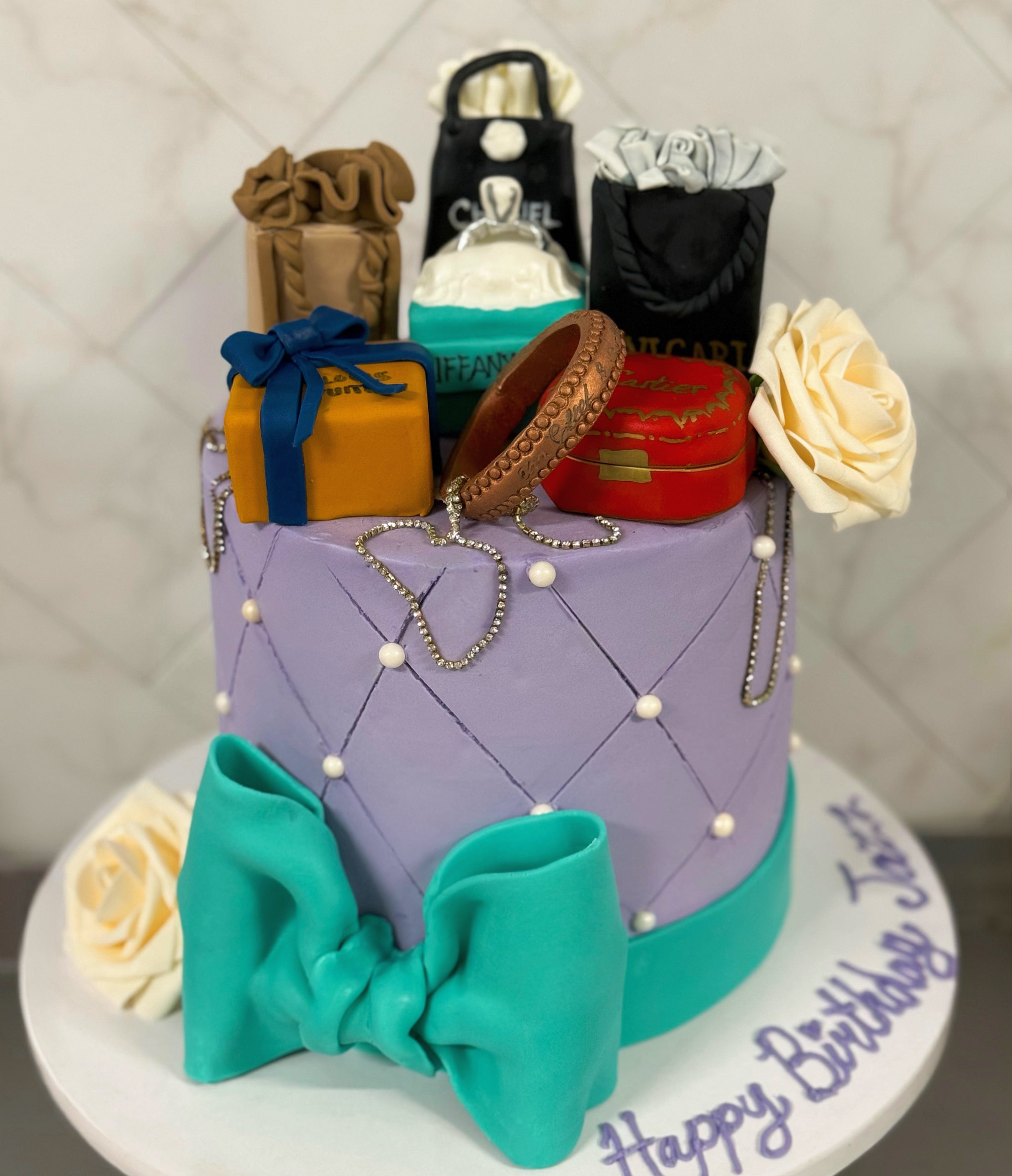 Single Tier Custom Cake