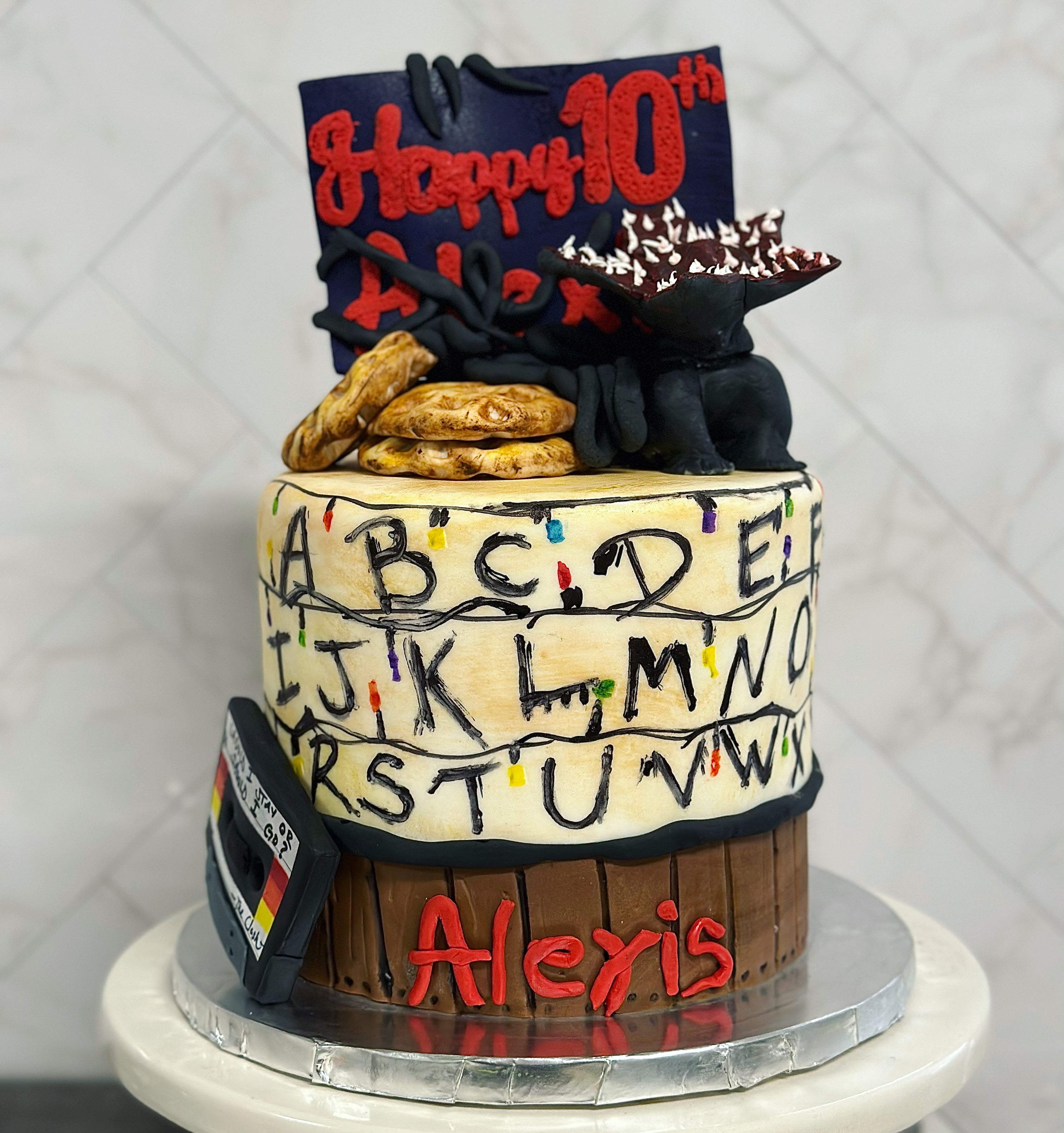 Single Tier Custom Cake