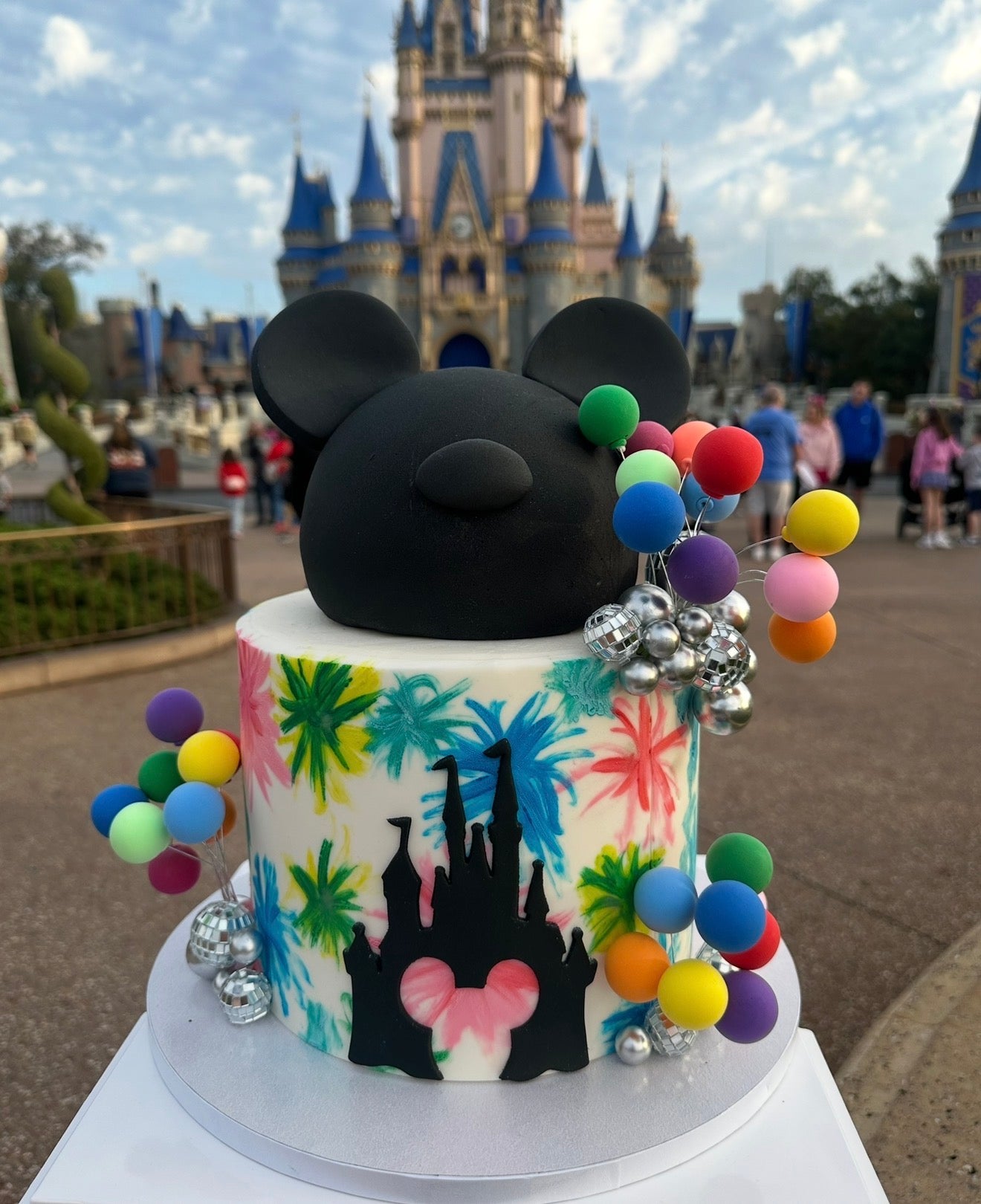 Single Tier Custom Cake