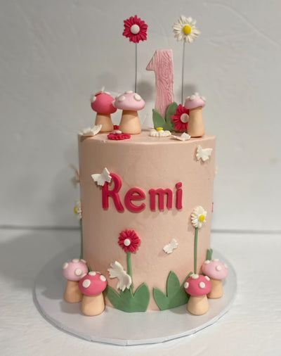 Single-Tier Custom Themed Birthday Cake from Manto's Cakes: Customize Your Theme