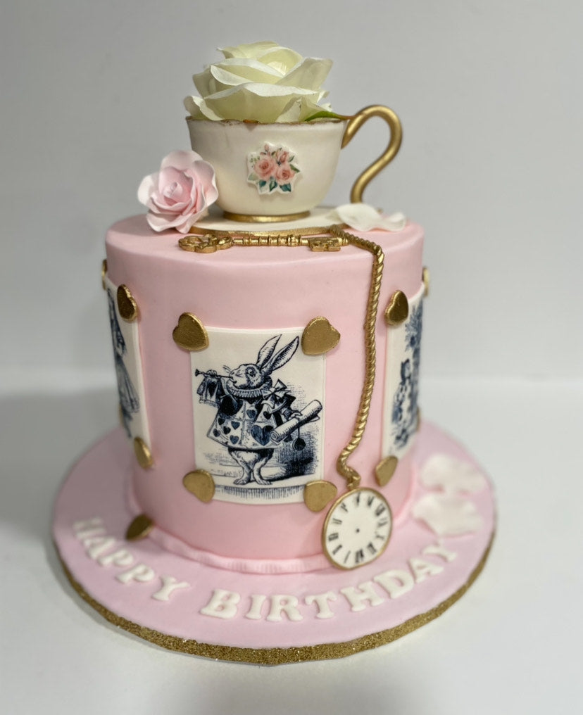 Single-Tier Custom Themed Birthday Cake from Manto's Cakes: Customize Your Theme