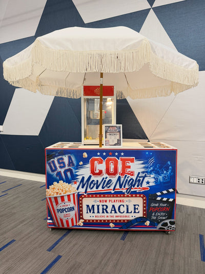 Custom Snow Cone Cart in Atlanta