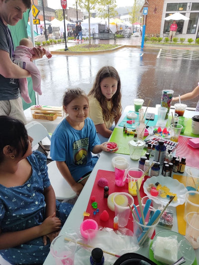 Soap-making master class for kids 6+ years old