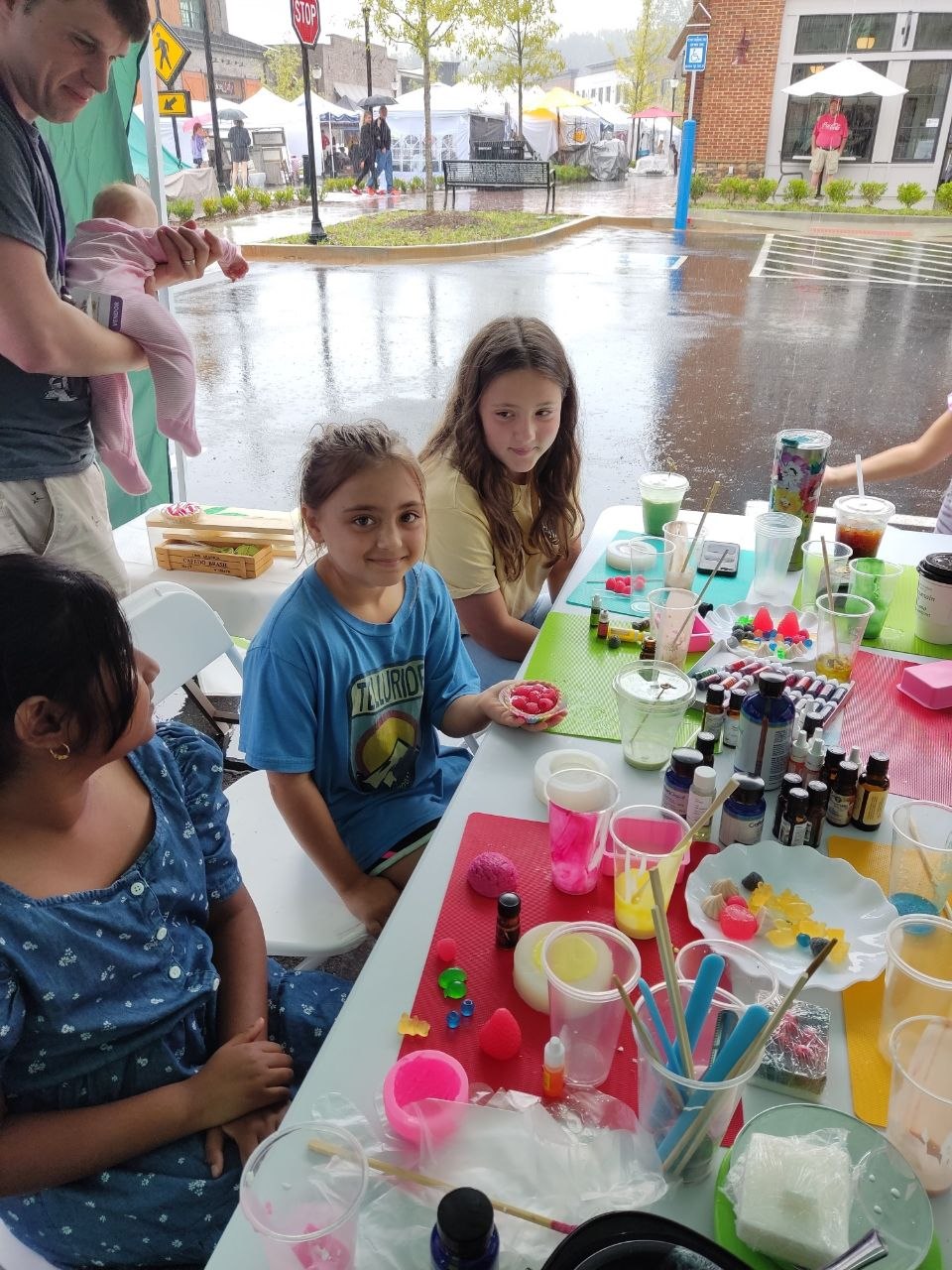 Soap-making master class for kids 6+ years old
