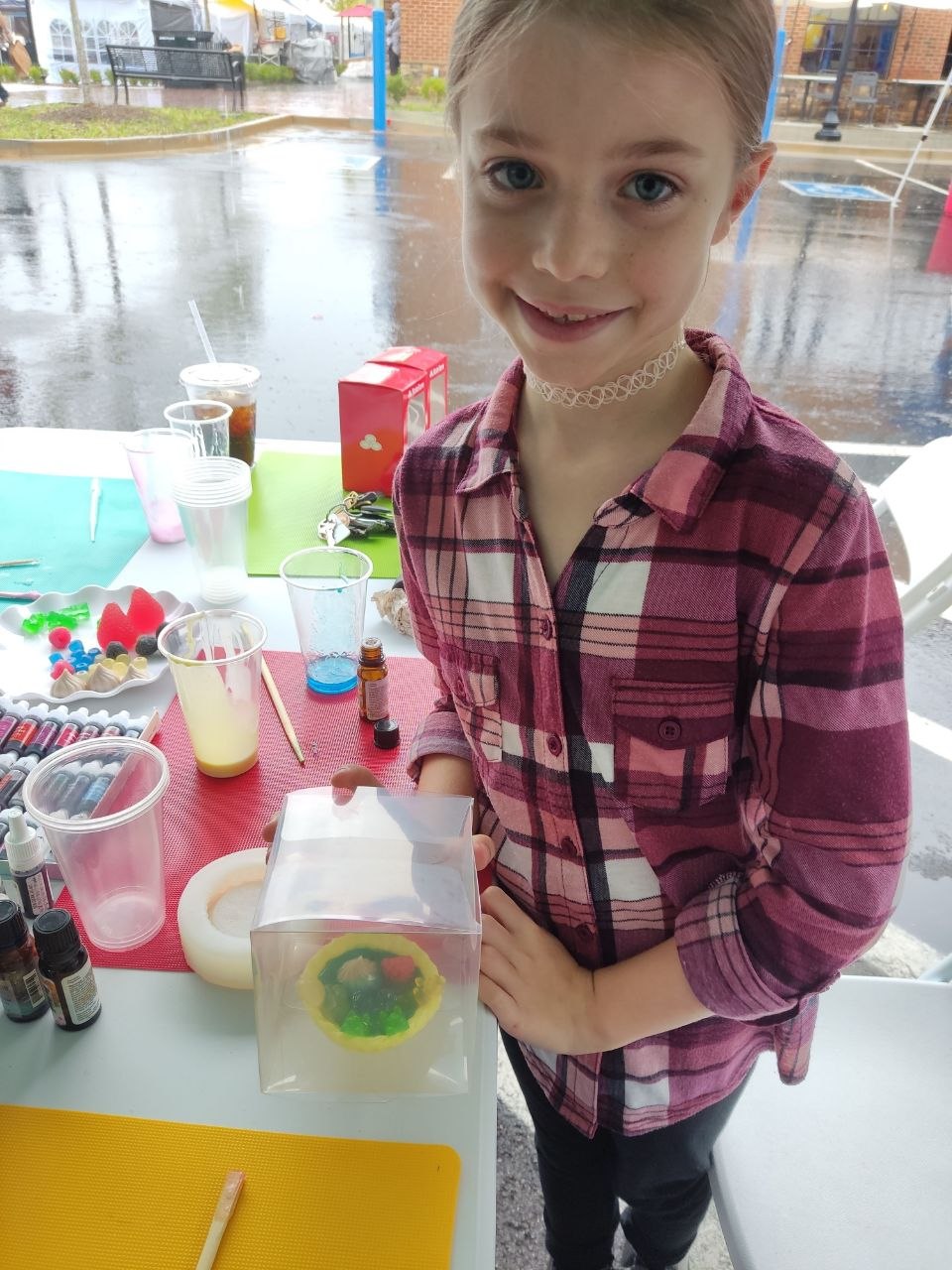Soap-making master class for kids 6+ years old