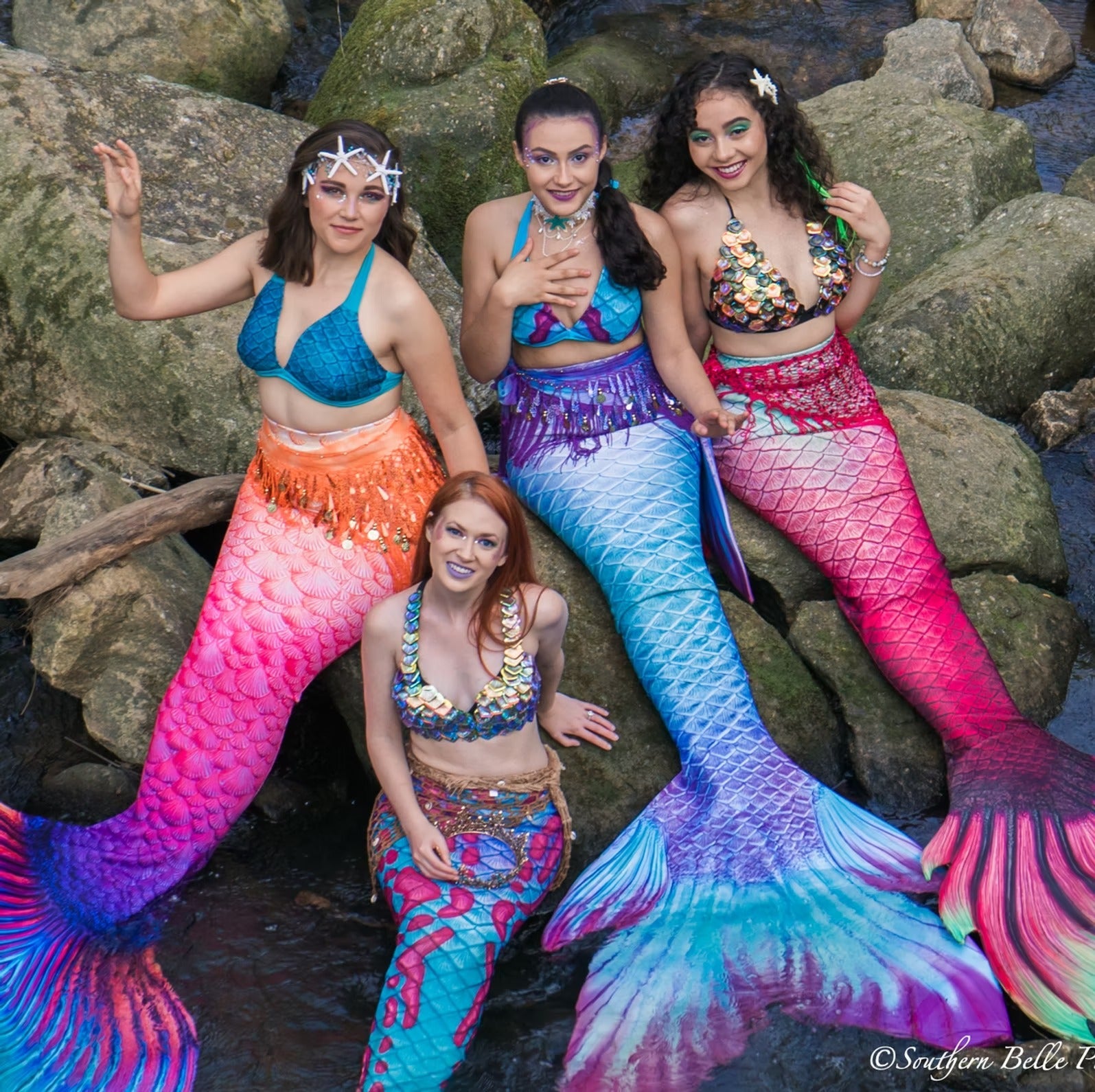 Southern Belle Mermaid Party