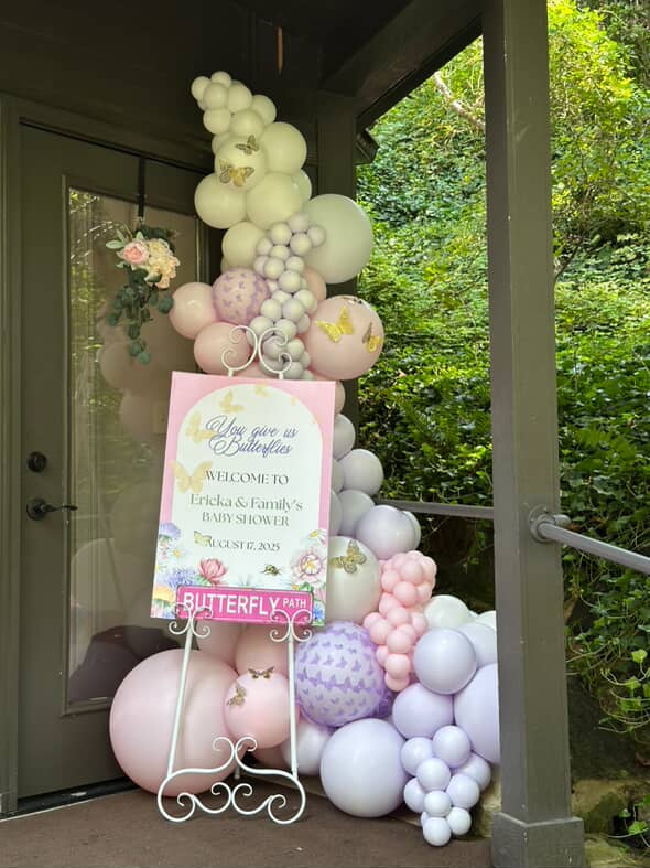 Stand-Alone Organic Balloon Garland Pickup Package