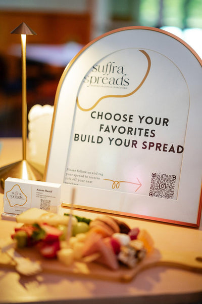 Suffra Spreads Mobile Charcuterie Cart Experience