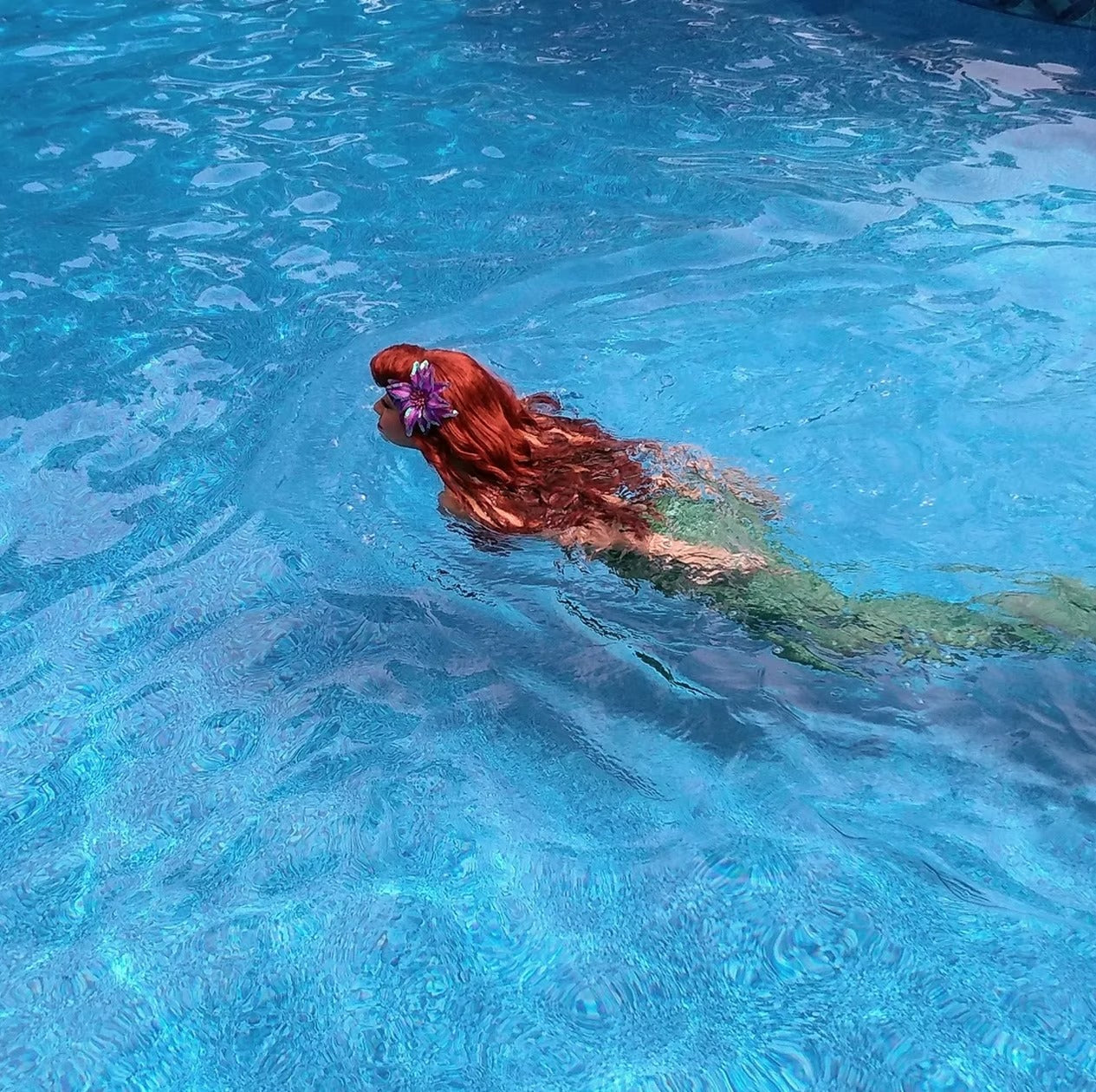 Swimming Mermaid Birthday Party Entertainment in Atlanta